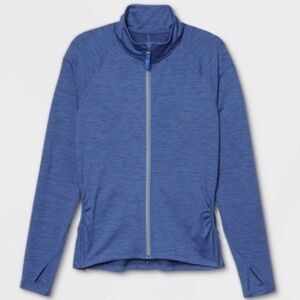 All in Motion Full Zip Athletic Jacket - Indigo